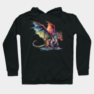 Prism Dragon Hoodie